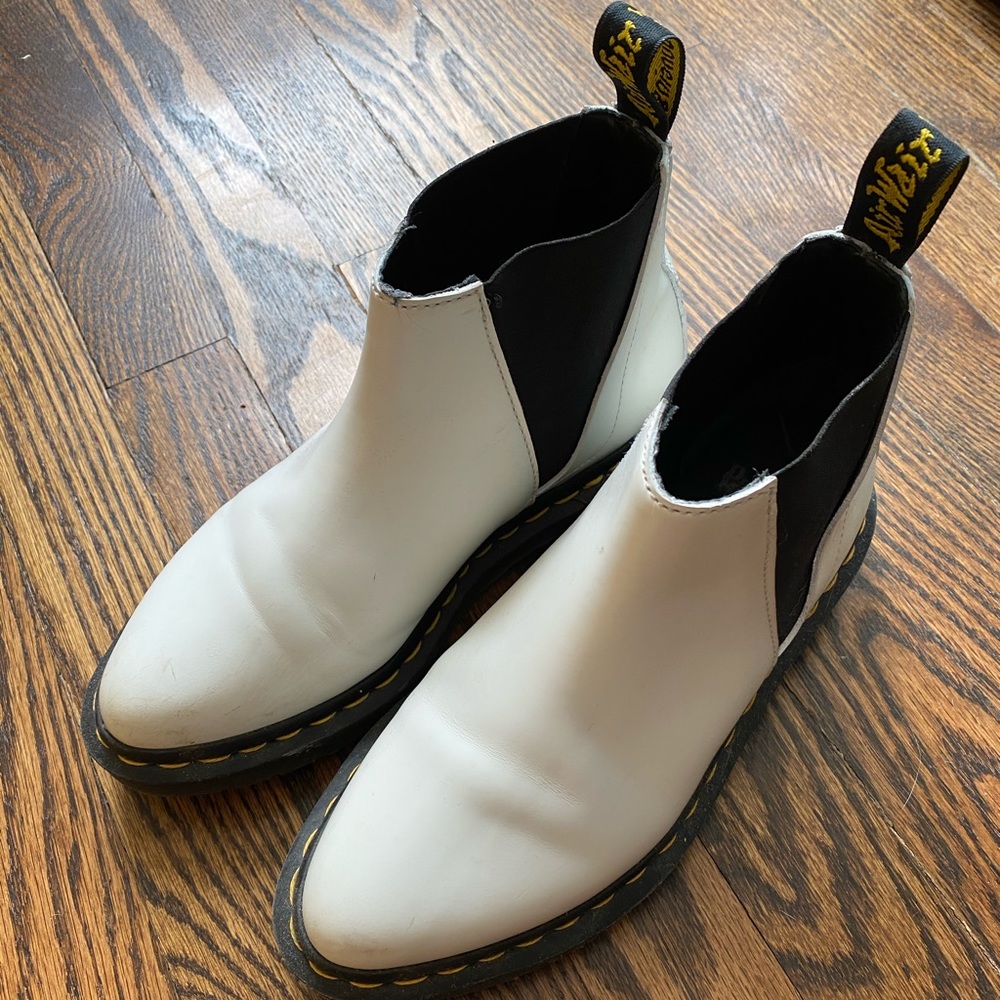 White Dr Martens - Womens size 5